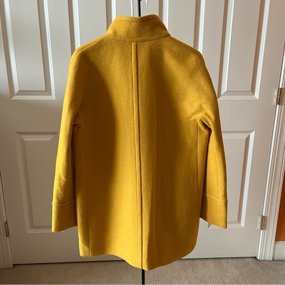 J. Crew Golden Yellow City Coat - Picture 2 of 4